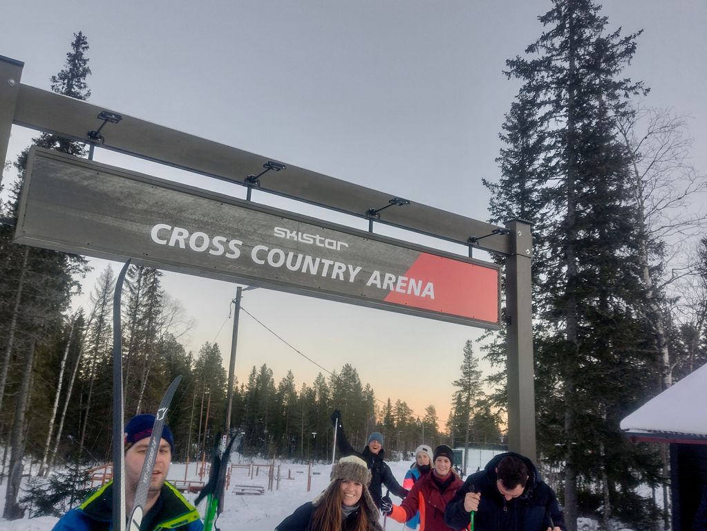 Cross Country skien groepsreis Zweden